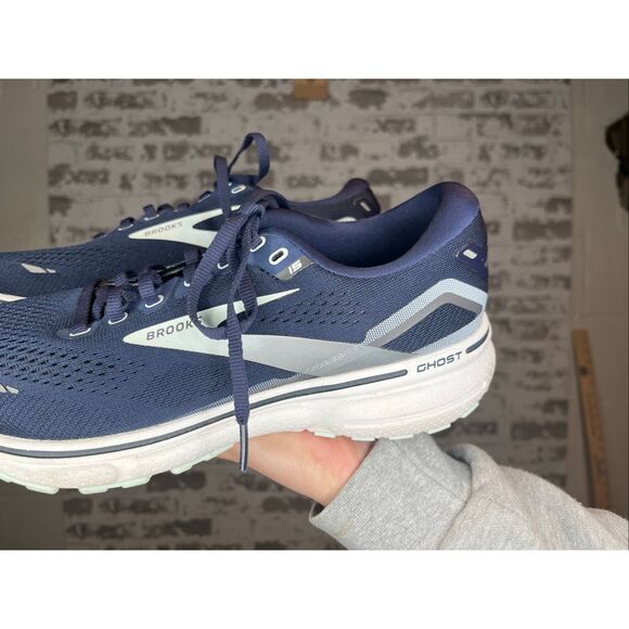 Brooks | women ghost 15 athletic blue sneakers - Picture 4 of 7